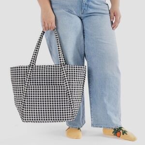 NWT BAGGU Cloud Bag Gingham